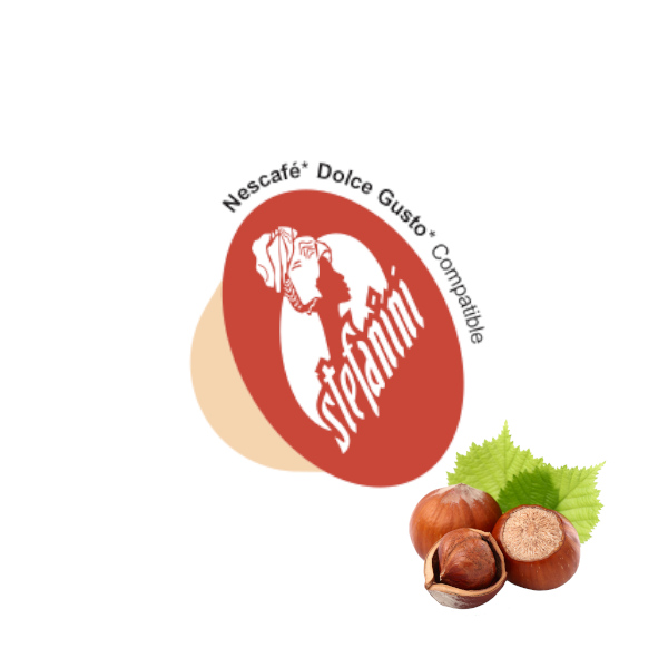 Stefanini Nocciolino ( Лешник ), капсули за Долче Густо, Family Box x96