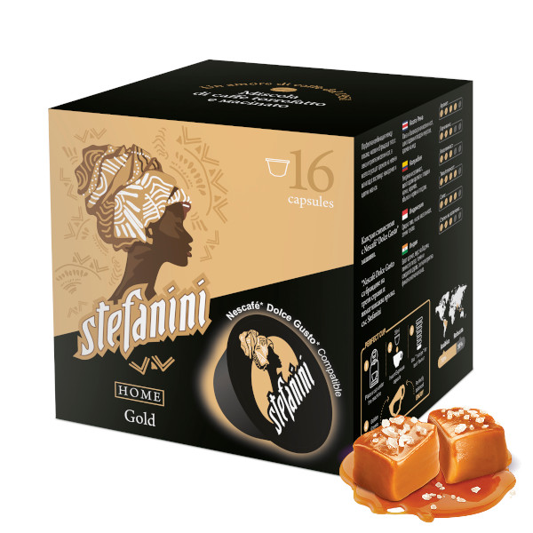 Stefanini Salted Caramel ( Солен Карамел ), капсули за Долче Густо x16